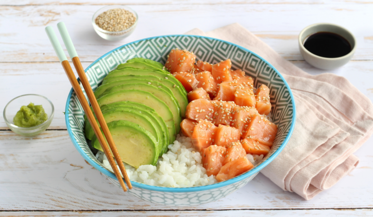 Recette de riz : sushi bowl
